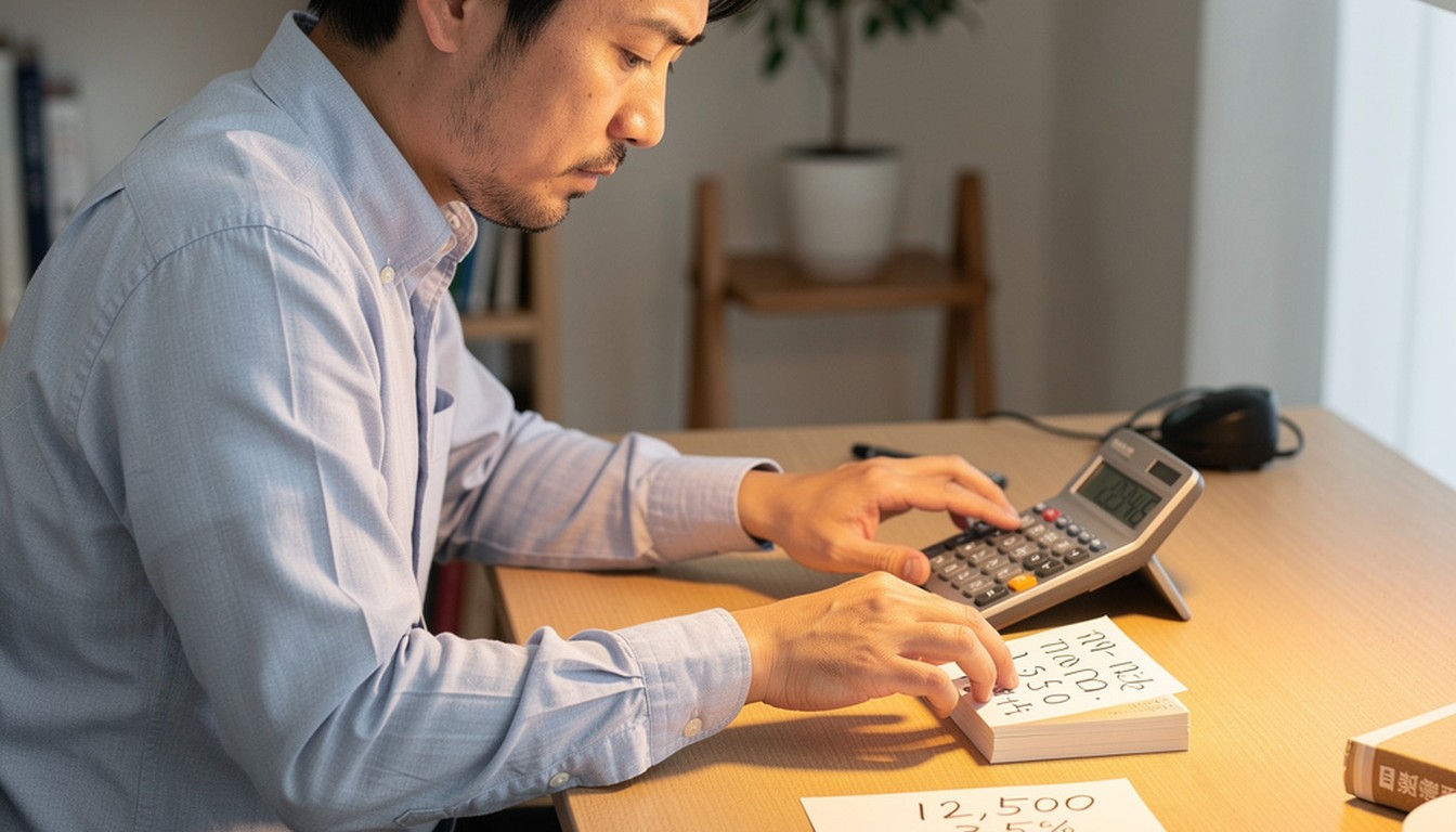 カードローンの金利と手数料｜利息計算の考え方を具体例で確認